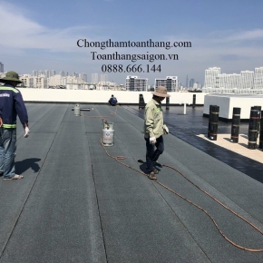 THI CÔNG CHỐNG THẤM SÀN MÁI CHUNG CƯ GRAND PLAZA PMH Q7
