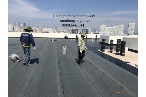 THI CÔNG CHỐNG THẤM SÀN MÁI CHUNG CƯ GRAND PLAZA PMH Q7