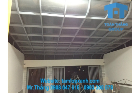 Toàn Thắng cùng những công trình mái canopy Aluminium và Polycarbonate
