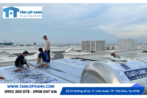 Công ty thi công tấm lợp lấy sáng chuyên nghiệp bậc nhất Việt Nam