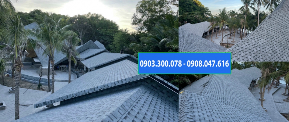 Tấm lợp giả đá sợi bitum bardoline